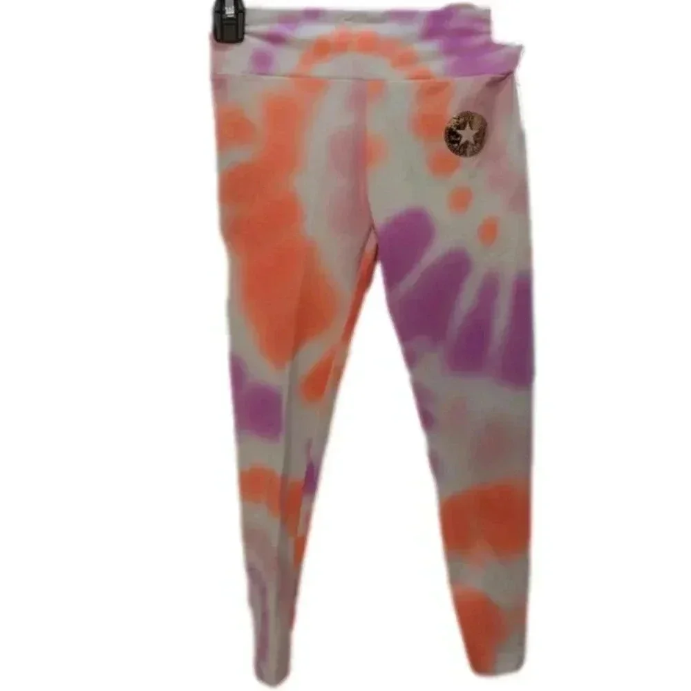 Converse high rise tie dye leggings